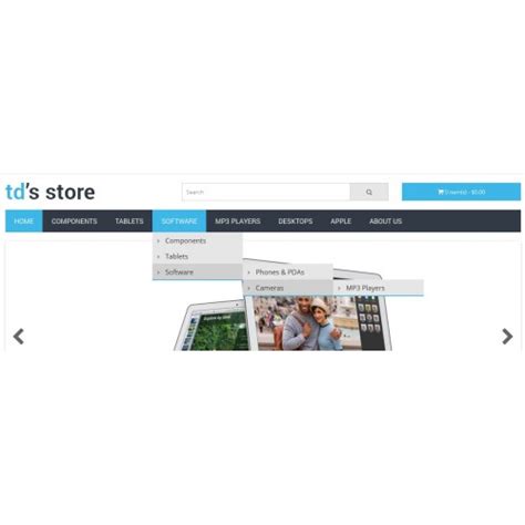 opencart mega header|Pro mega menu module .
